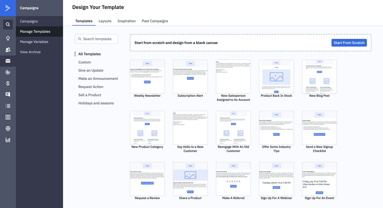 Screenshot of ActiveCampaign dashboard showing email automation features.